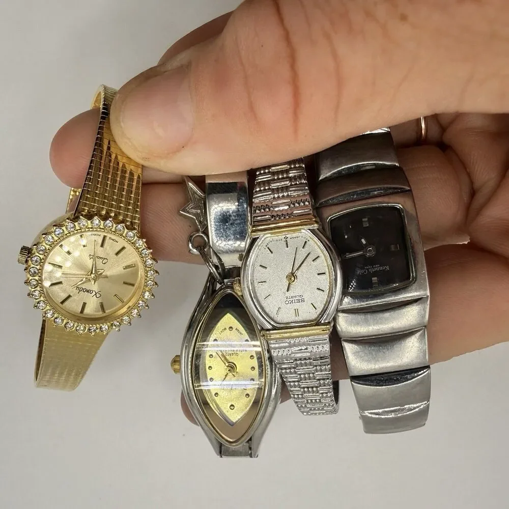 Mixed Lot Of 20 Vintage To Now Estate Watches Timex Seiko Ironman Womens Mens
